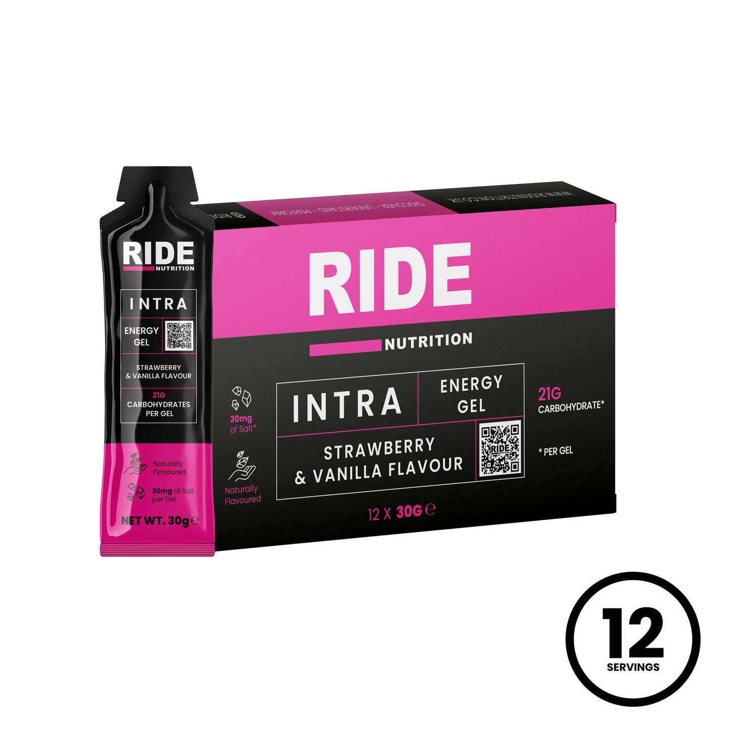 Intra Energy Gel - STRAWBERRY & VANILLA